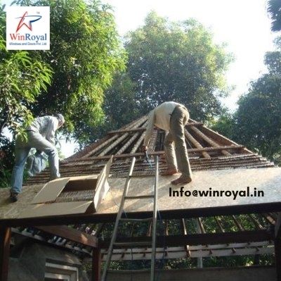 Artificial thatched roof coming soon